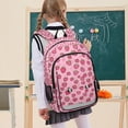 thumbnail image 7 of FORMRS School Backpack 17" Student Travel Bag with Laptop Compartment, Strawberry Bliss, 7 of 7