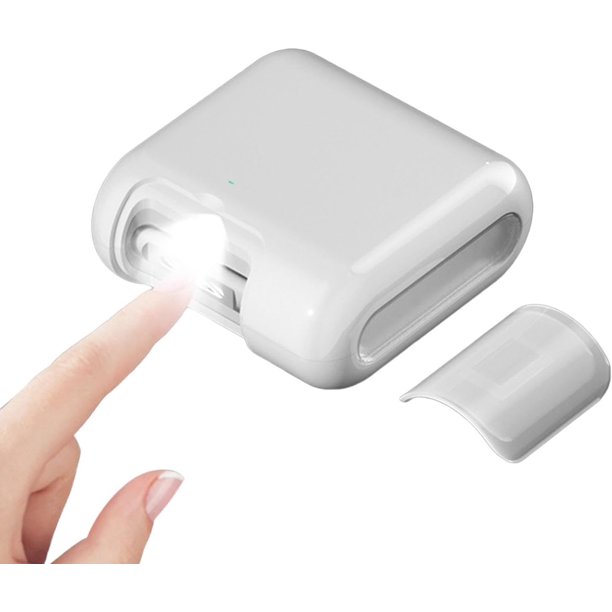 Cortauñas Eléctrico para Uñas | Con Depósito para Recortes Cuchilla Segura - Cortaúñas Eléctrico para Mayores,Uñas de Pies y Manos, Manicura y, Uso Doméstico, Oficina, Viaje