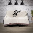 thumbnail image 2 of Chad & Jake San Antonio Spurs Woven Blanket, 2 of 2
