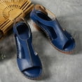 thumbnail image 6 of Dakaela Women's Orthopedic Sandals Chunky Heel T Strap Summer Dressy Pumps Comfort Walking Slip on Shoes, 6 of 8