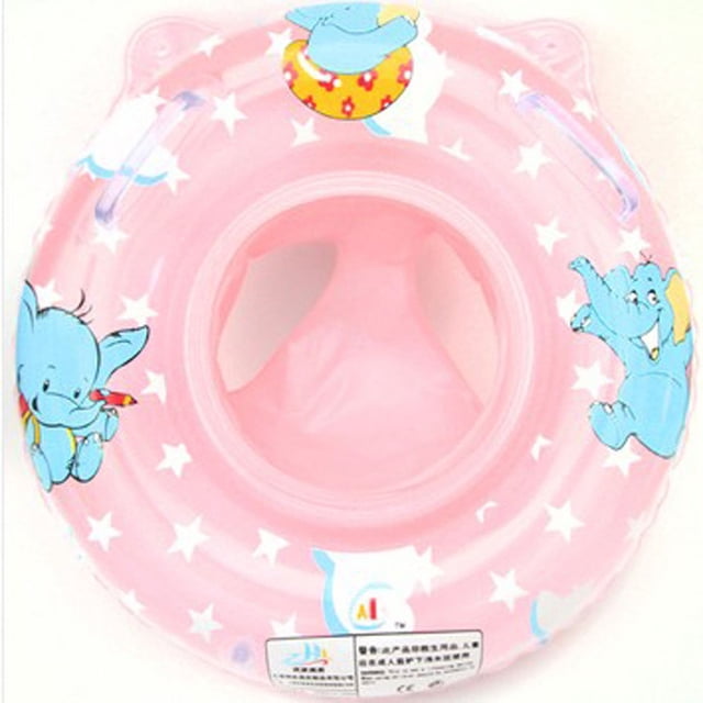 Boya rosa para bebé, asiento inflable, material de PVC para una profundización segura