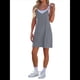 thumbnail image 2 of Vestido de Verano para Mujer 2025, Minivestido Informal Sin Mangas con Tirantes Finos y Bolsillos Gris XXL, 2 of 8