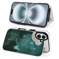 thumbnail image 4 of Compatible with iPhone 11 12 13 mini 14 15 16 Pro Max Plus Wallet Case with Card Holder, PU Leather Kickstand Card Slots Case ( Butterfly Ocean, iPhone 16 Pro Max), 4 of 7