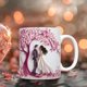 thumbnail image 5 of Taza de cerámica para San Valentín, ideal para bodas, para la oficina y el hogar, ideal como regalo de San Valentín., 5 of 6