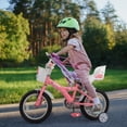 thumbnail image 3 of Ktaxon Kids Bike for Ages 2-5 Years Old, 12 Inches Kid's Bikes with Training Wheels, Children Bicycle for Boys Girls, Easy to Assemble, Learning to Ride, Blue, 3 of 10