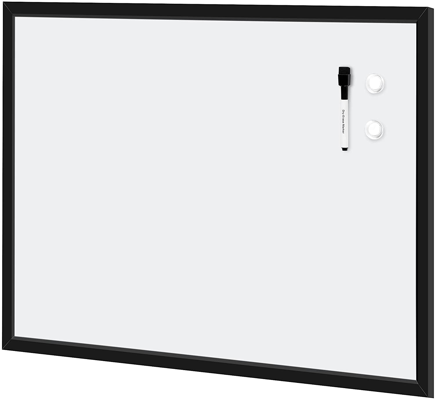 Pen + Gear Magnetic Dry Erase Whiteboard, 35'' x 23'', Black Wooden Frame - image 2 of 8