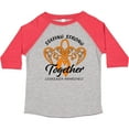 thumbnail image 3 of Inktastic Leukemia Awareness Staying Strong Together and Orange Ribbon Boys or Girls Toddler T-Shirt, 3 of 5
