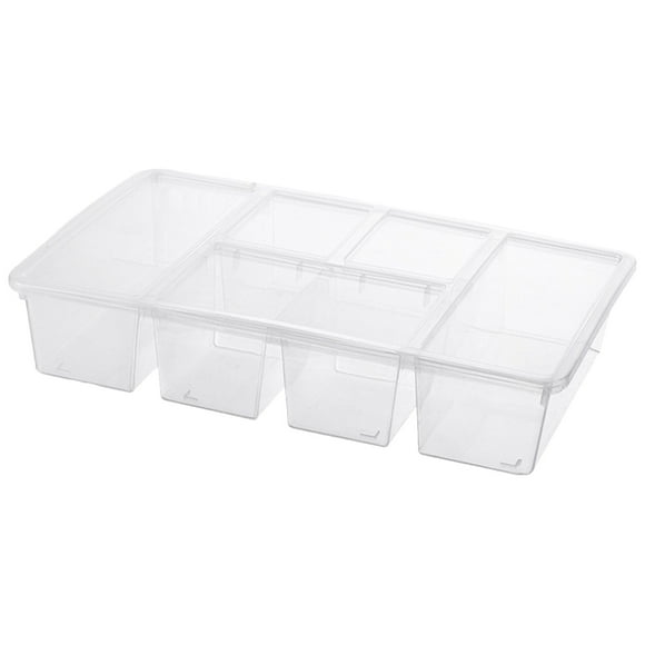 Compartment Refrigerator Organizer Bin Fridge Food Container Desk Refrigerator Organizer Box