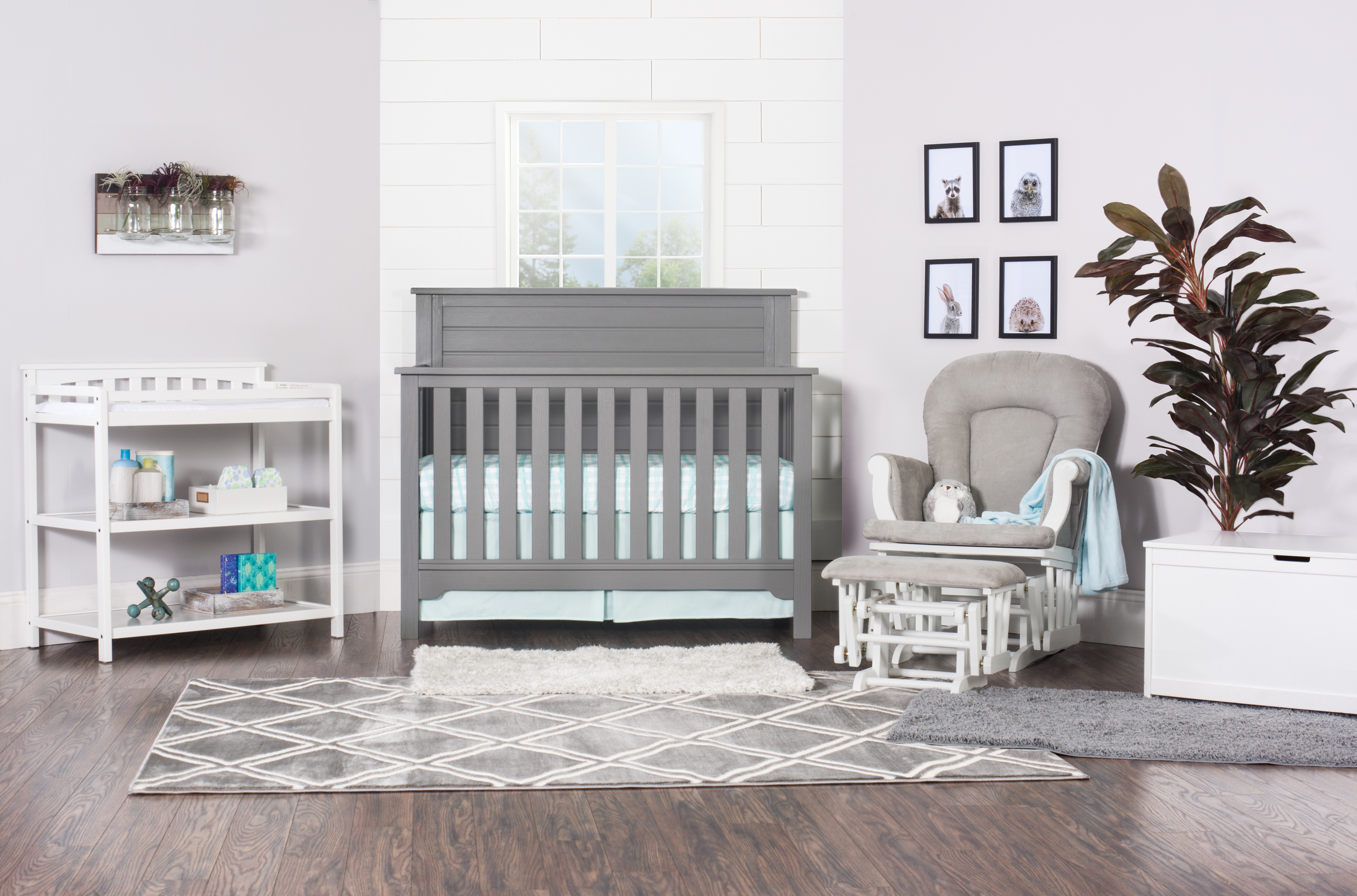 Forever Eclectic by Child Craft Flat Top Changing Table, Matte White