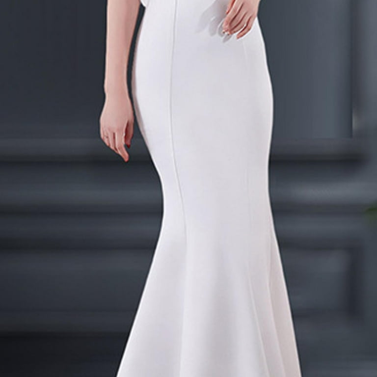 Birthday Dresses for Women Formal Dresses for Women Bodycon Cocktail Floor  Length Long Dress with Zipper Strapless Evening Party Maxi Dress S-2 -  Walmart.com