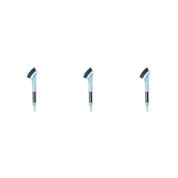 Cateissary Dispensador de cepillos para platos, cepillos para lavar platos, herramientas de limpieza a prueba de fugas multifuncionales Type1 NO1