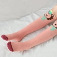 thumbnail image 3 of Ludlz Girls Knee High Socks for Child Boot Fun Crazy Long Tall Funny Animal Colorful Kids Socks Kid Girl Lion Fox Monkey Thigh High Over The Knee Stockings Cotton Long Socks, 3 of 7