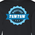 thumbnail image 4 of Inktastic Grandparents Day Worlds Best Pawpaw Long Sleeve T-Shirt, 4 of 5