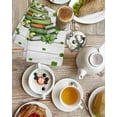 thumbnail image 4 of St Patrick's Day Kitchen Dish Towels for Drying Dishes Set of 3, Lucky Shamrock Leaf Books Coffee Cups Wooden Waffle Weave Microfiber Hand Tea Bathroom Towels Quick Dry & Absorbent Towel 15.7x23.6, 4 of 7
