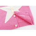 thumbnail image 5 of Peacolate 2-7T Spring Fall Summer Little Girls 2pcs Clothing Set T Shirt and Jeans,Cardigan Star,3Years, 5 of 5