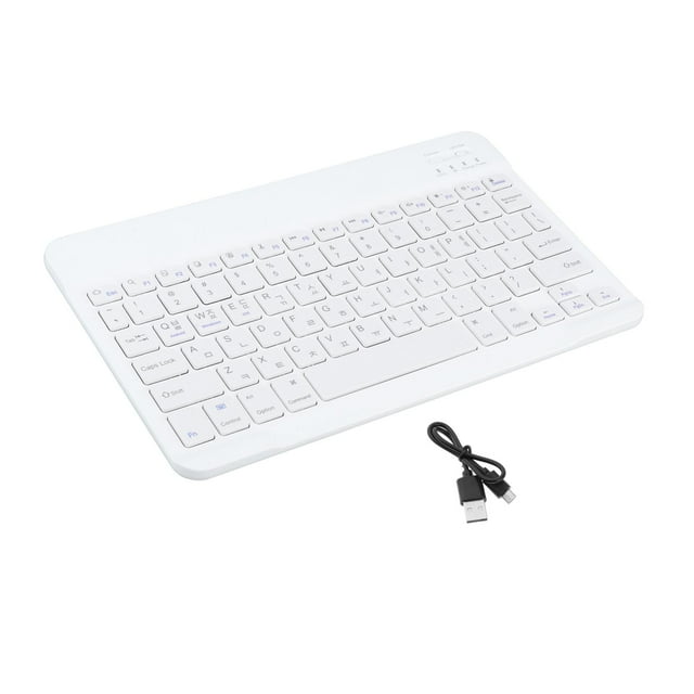 Korean Laptop Keyboard for Desktop TV Accessories High Performance White