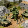 thumbnail image 5 of SLYNSHome Army Men Figures Soldiers Figurines Collectable 4th of July Home Decoration, 5 of 7
