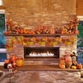 thumbnail image 4 of MesaSe Artificial Flower Interior Decoration Autumn Fruit Orange Creative 1.75M Simulation Realistic Fall Leaves Garland, 4 of 12