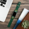 thumbnail image 3 of Green Green Bay Packers Silicone Apple Watch Band, 3 of 3