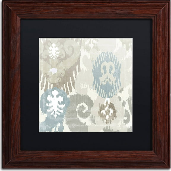 Trademark Fine Art "Beach Curry I" Canvas Art by Color Bakery, Black Matte, Wood Frame