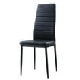thumbnail image 1 of Topline Home Furnishings Black Side Chairs, 1 of 6