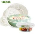 thumbnail image 4 of Universal Reusable Reusable Bowls Elastic Plate Covers Food Fresh Round Square Seal Food Storage Covers Silicone Lid Bowl Cover Saran Wrap, 4 of 7