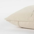 thumbnail image 5 of Rizzy Home "Gather" Poly Filled Decorative Throw Pillow, 20" x 20", Natural, 5 of 5