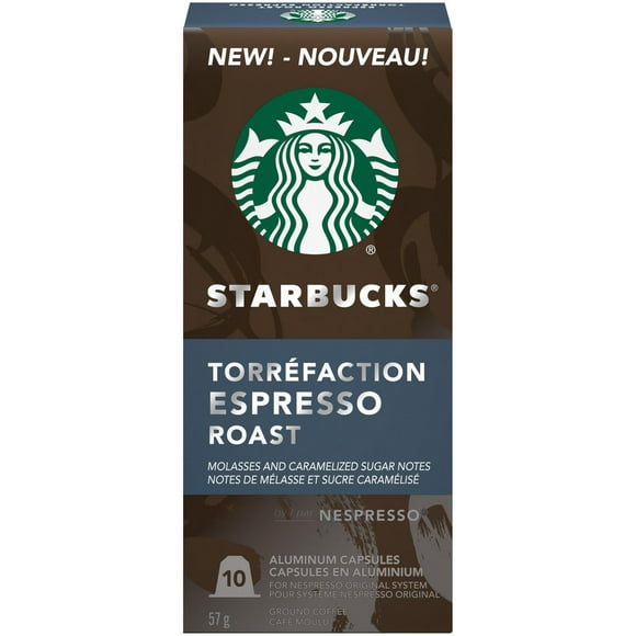 Capsules de café Torréfaction Espresso Starbucks® par Nespresso® 57 g
