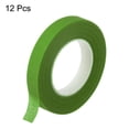 thumbnail image 3 of Uxcell 12 Rolls Floral Tapes 1/2 Inch 30 Yards Flower Adhesive Waterproof Tape for Floral Bouquet Wrap, Lime Green, 3 of 5