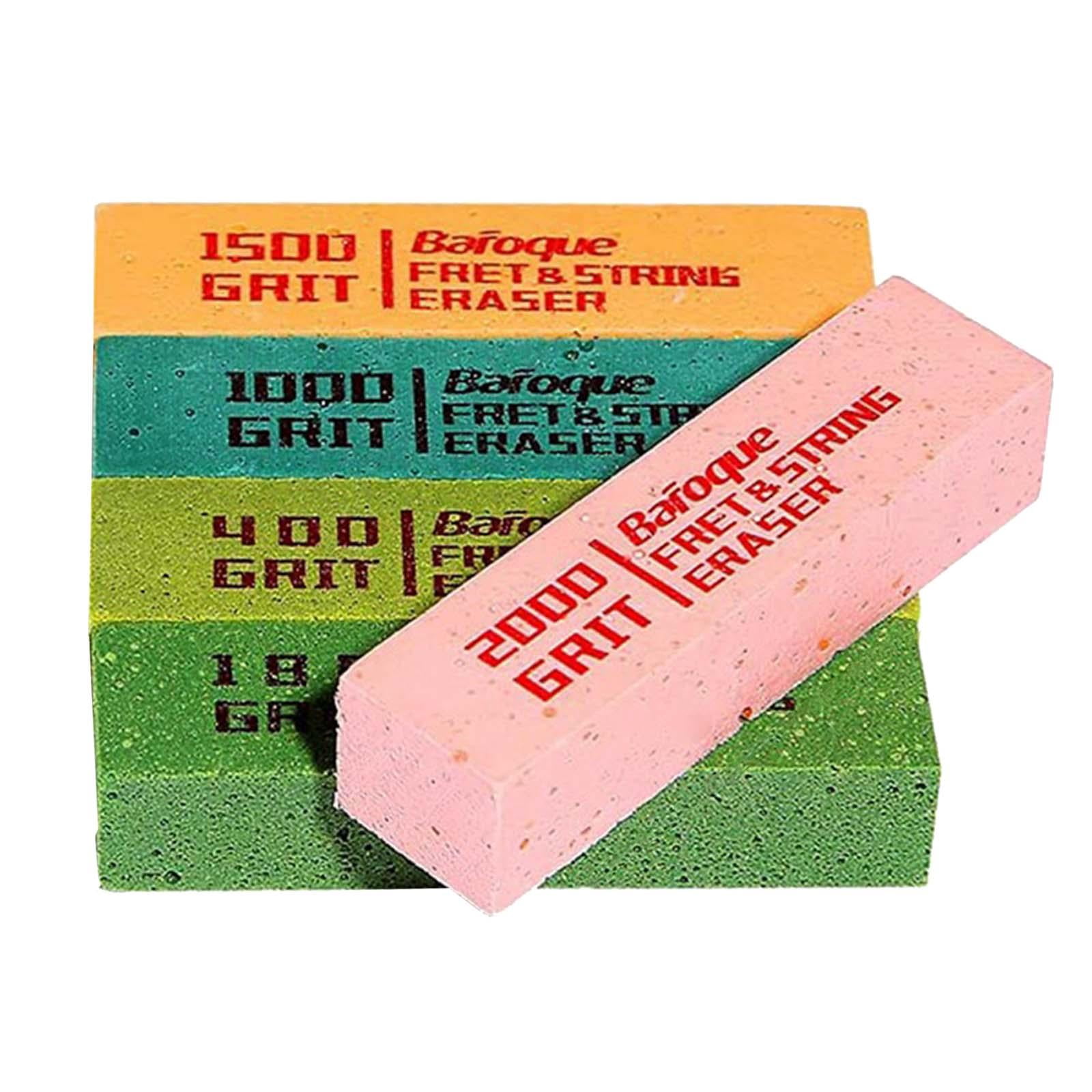 5Pcs Guitar Fret Erasers Frets Polish Tools Kits for Guitar Fret Instrument