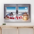 thumbnail image 3 of wall26 Canvas Wall Art Merry Christmas Pictures Home Wall Decorations for Bedroom Living Room Paintings Canvas Prints Framed - 32x48 inches, 3 of 5