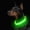 Green, variant on Mareep Blue LED Dog Collar with Double Fiber Optics, USB Rechargeable Light Up Dog Collar, Adjustable Illuminated Pet Collar for Small Medium Large Dogs, Waterproof Glowing Collar with 3 Flash Modes