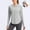 Gray, variant on Womens UPF 50+ Sun Shirt with Hoodie Long Sleeve UV Protection Rash Guard with Thumb Hole for Outdoor Hiking Fishing
