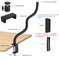 thumbnail image 2 of Soporte de cámara web Mippko Gooseneck Arm 50 cm para Logitech C920, 2 of 8