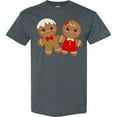 thumbnail image 3 of Inktastic Gingerbread Couple T-Shirt, 3 of 5