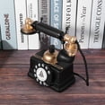thumbnail image 2 of 2X Industrial Loft Retro Rotary Phone Model Shop Cafe Living Room Showcase Decoration Decoration Props, 2 of 7