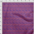 thumbnail image 4 of oneOone Georgette Viscose Light Red Fabric Block Sewing Craft Projects Fabric Prints By Yard 42 Inch Wide-Y4, 4 of 5