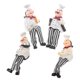 thumbnail image 5 of PTOOTP 4 piezas de resina de escritorio para chef, decoración de encimera, linda figura decorativa, modelo de resina para mesa, decoración de mesa, modelo de chef pequeño, decoración, 5 of 8