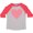 Heather and Red, variant on Inktastic Pink Valentine's Day Heart Boys or Girls Toddler T-Shirt