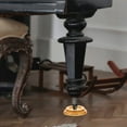 thumbnail image 4 of FUEENIRVA 4 Pcs Round Piano Mat Wooden Floor Protector Anti-Slip Home Use, 4 of 6