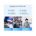 thumbnail image 4 of TP-Link Deco AXE5400 Tri-Band WiFi 6E Mesh System(Deco XE75 Pro) - 2.5G WAN/LAN Port, Covers up to 7200 Sq.Ft, Replaces WiFi Router and Extender, AI-Driven Mesh, New 6GHz Band, 3-Pack, 4 of 8