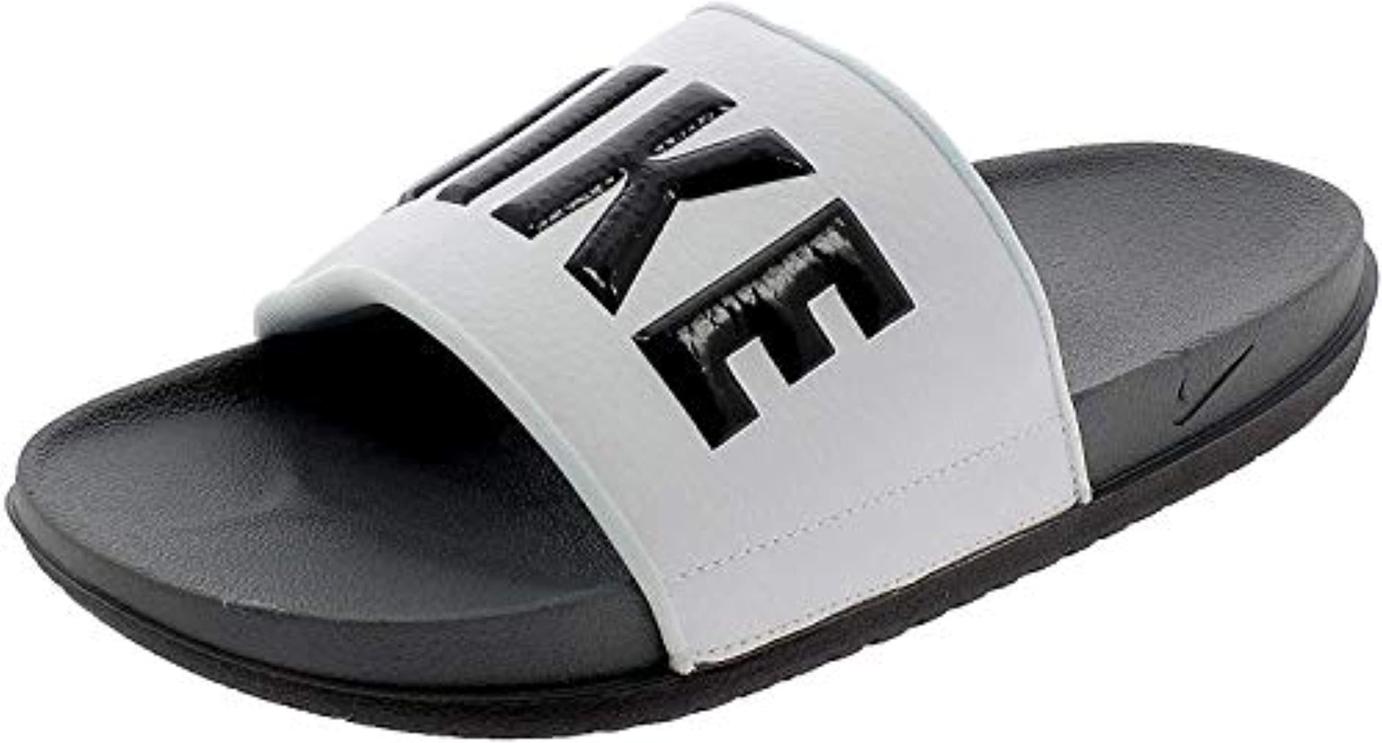 Nike Off Court Slide Sandal Men's White/Black/Grey photo 1