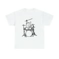thumbnail image 2 of Drummer Cat Music Lover Musician Playing The Drums T-Shirt, 2 of 2