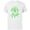 White, variant on Disney Muppets Kermit the Frog in Clovers St Patrick’s Day - Short Sleeve Cotton T-Shirt for Adults - Customized-Black