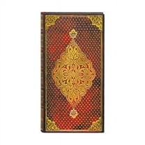 Golden Trefoil Slim Lined Hardcover Journal, 176pg, 85gsm by Paperblanks (Golden Trefoil), (Hardcover)