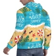 thumbnail image 6 of Salouo Hello Summer1 Pattern Men's Fall Hoodie Sweatshirt,Sport Hoodie with Pockets for Men Pullover Casual Hooded Sweatshirt-Medium, 6 of 7