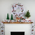 thumbnail image 2 of Northlight Canadian Pine Artificial Christmas Garland - 9' x 8" - White - Unlit, 2 of 7