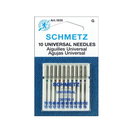 UPC: 0036346918358 | Schmetz Needle Universal Astd 70/80/90/100 10pc