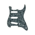 thumbnail image 2 of Musician's Gear 3 Single-Coil Pearloid Pickguard Black, 2 of 2