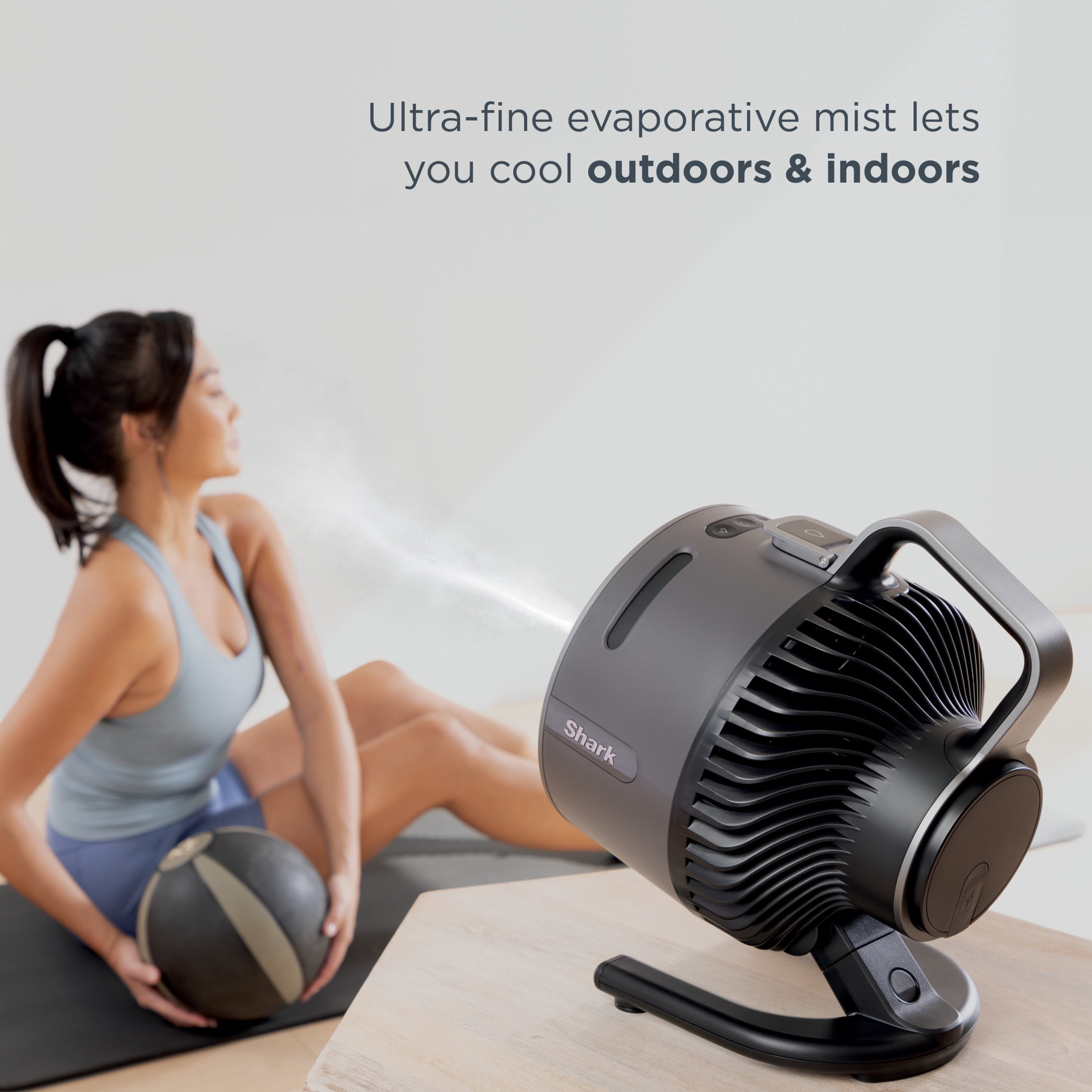 Shark FlexBreeze HydroGo Fan, Corded & Cordless, 5 Speeds